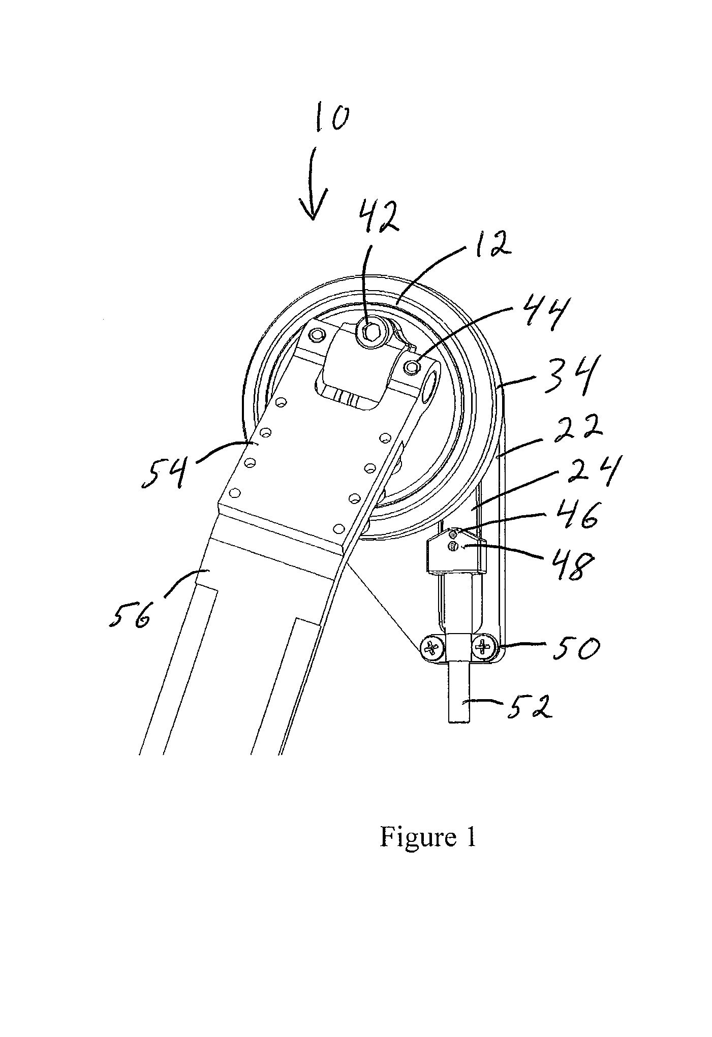 Locking shoulder joint