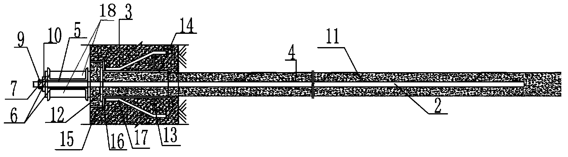 Anti-floating structure of shallow-buried shield tunnel