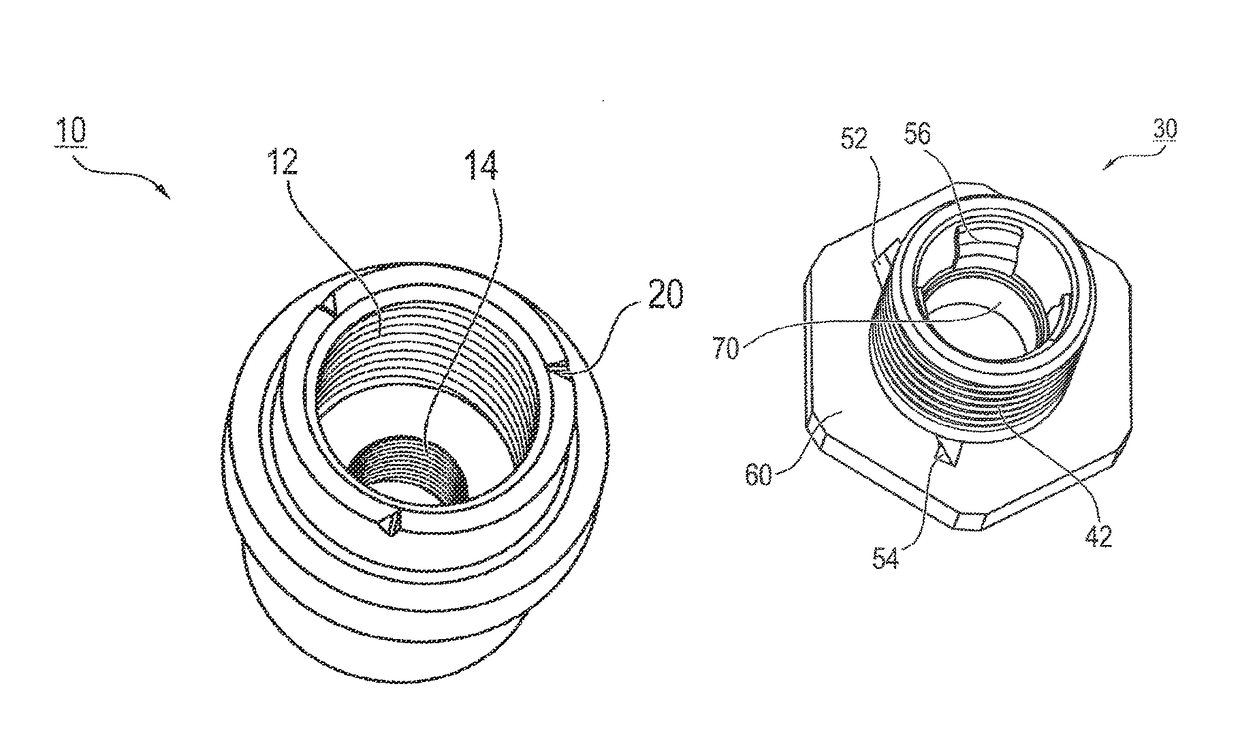 Fastening arrangement with tolerance compensation, and method for pre-assembly and assembly