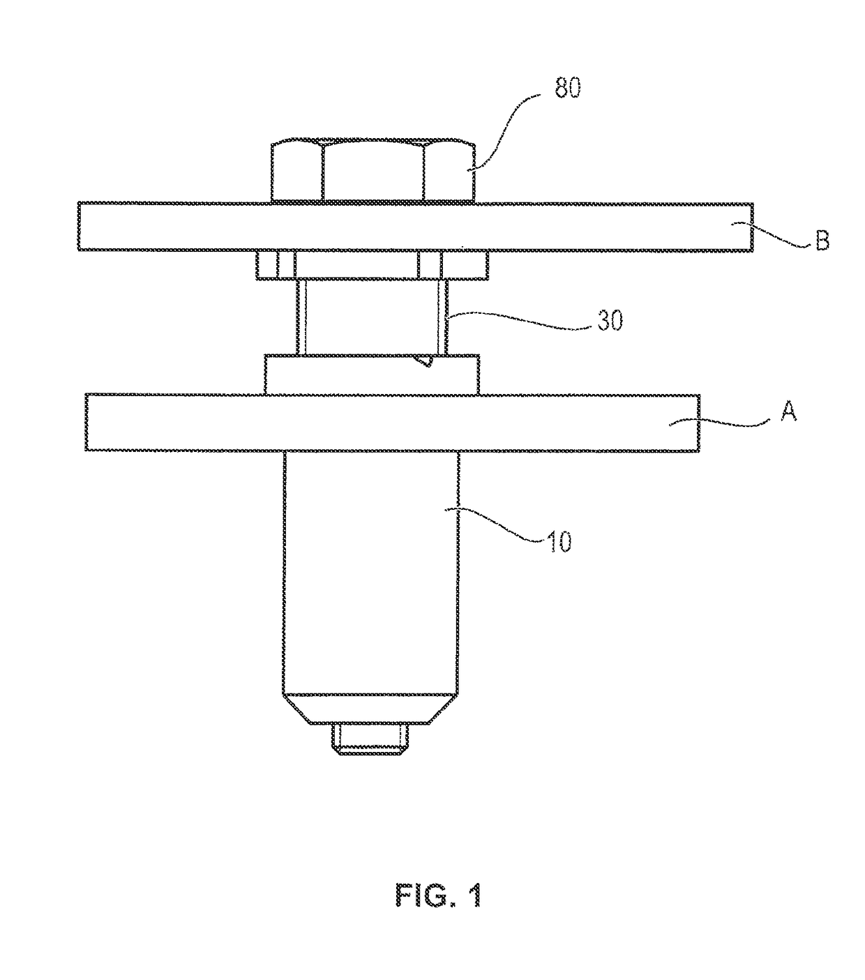 Fastening arrangement with tolerance compensation, and method for pre-assembly and assembly