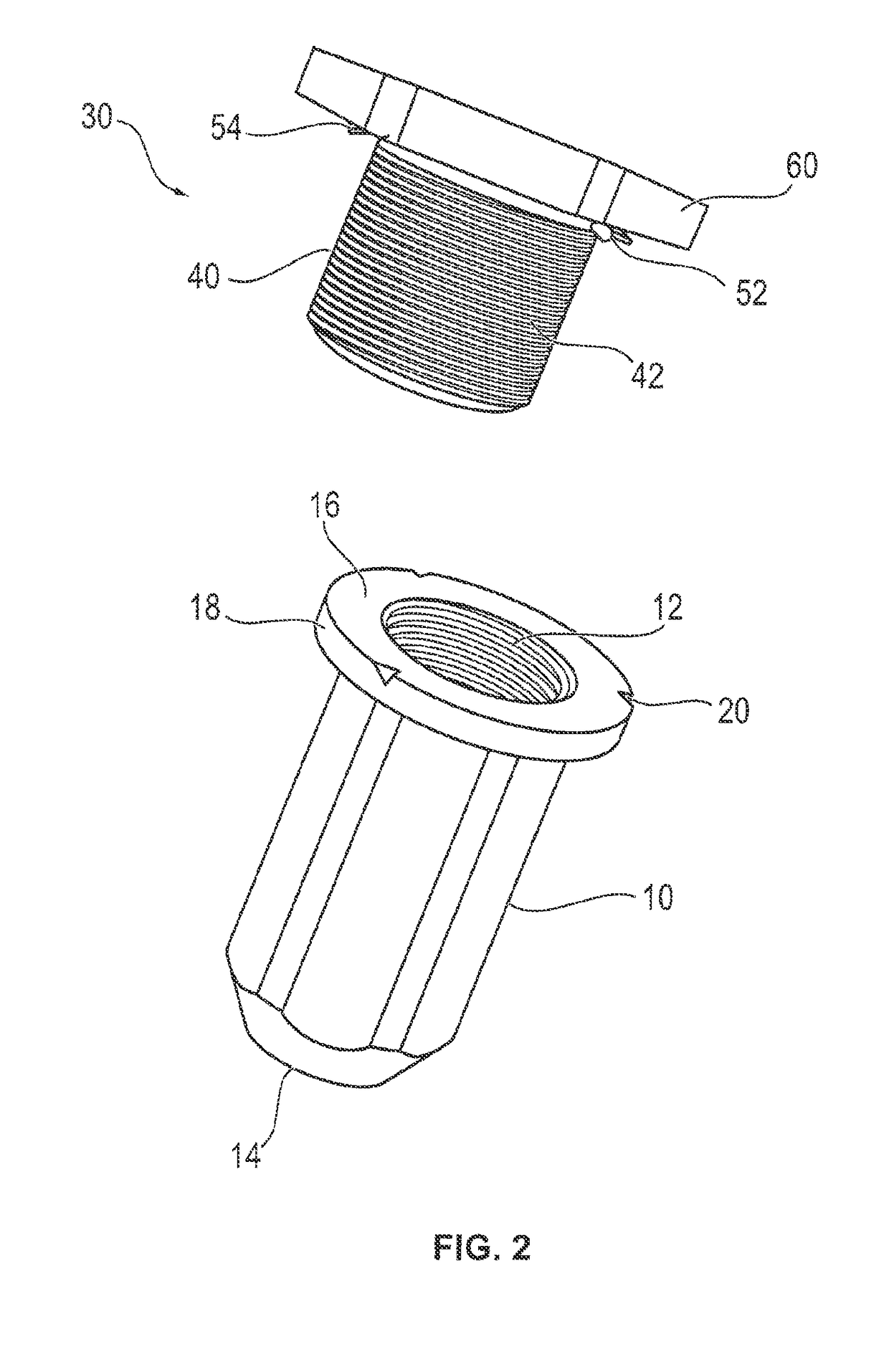 Fastening arrangement with tolerance compensation, and method for pre-assembly and assembly