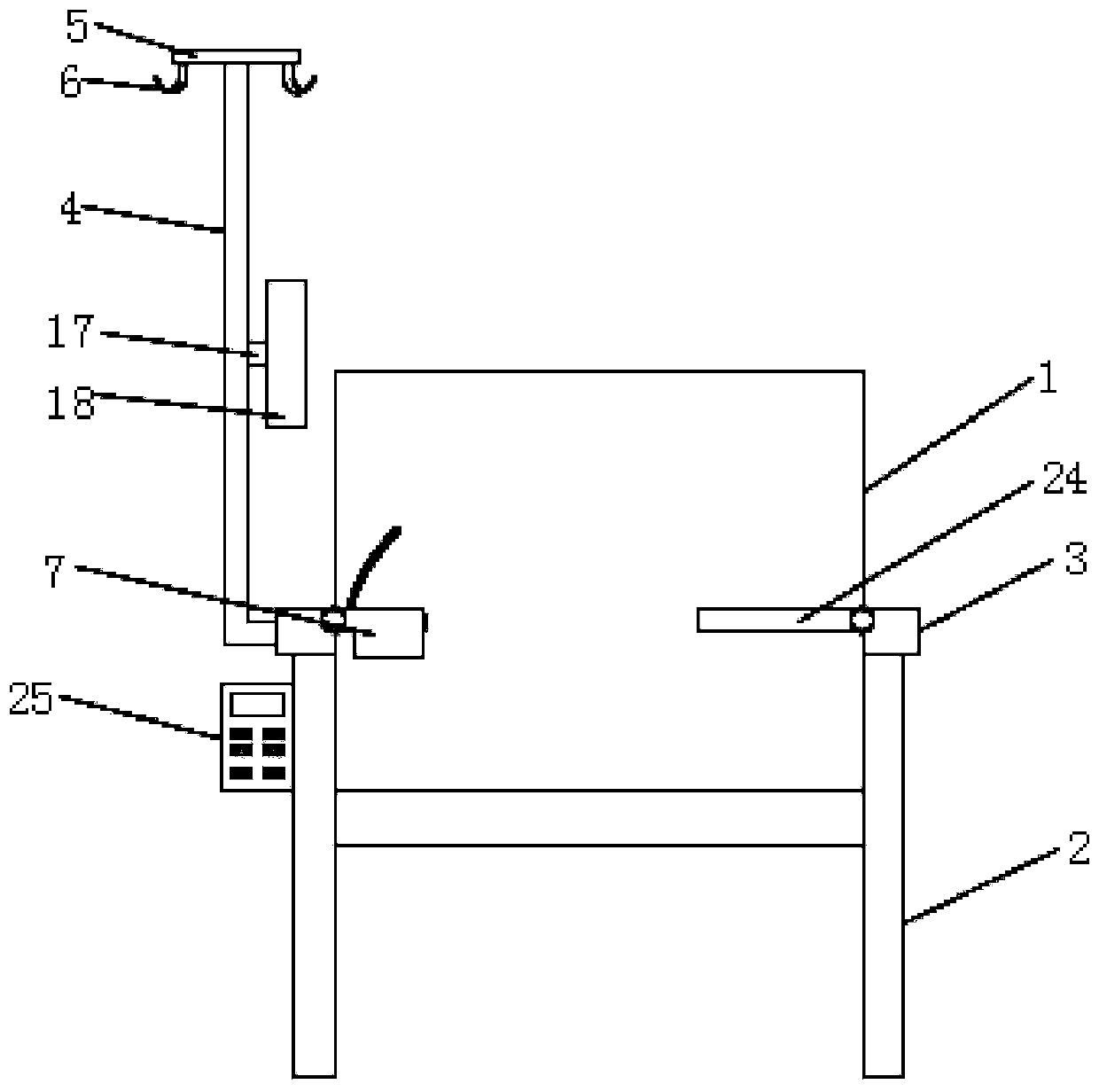 Infusion device for pediatric nursing