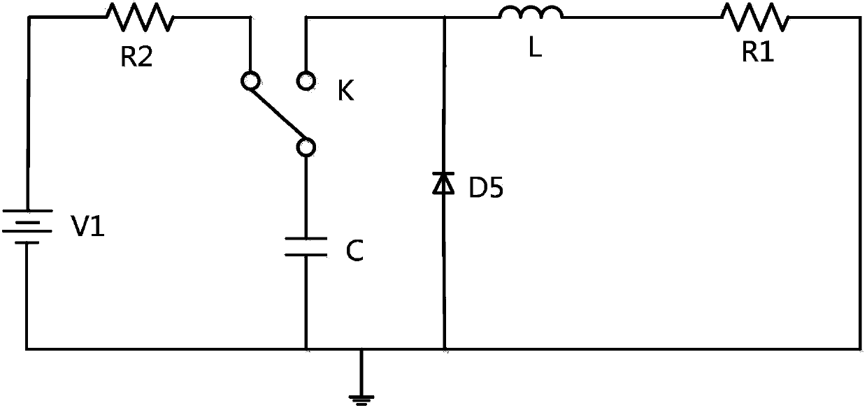 Large-current transient state characteristic detection device of electronic current transformer