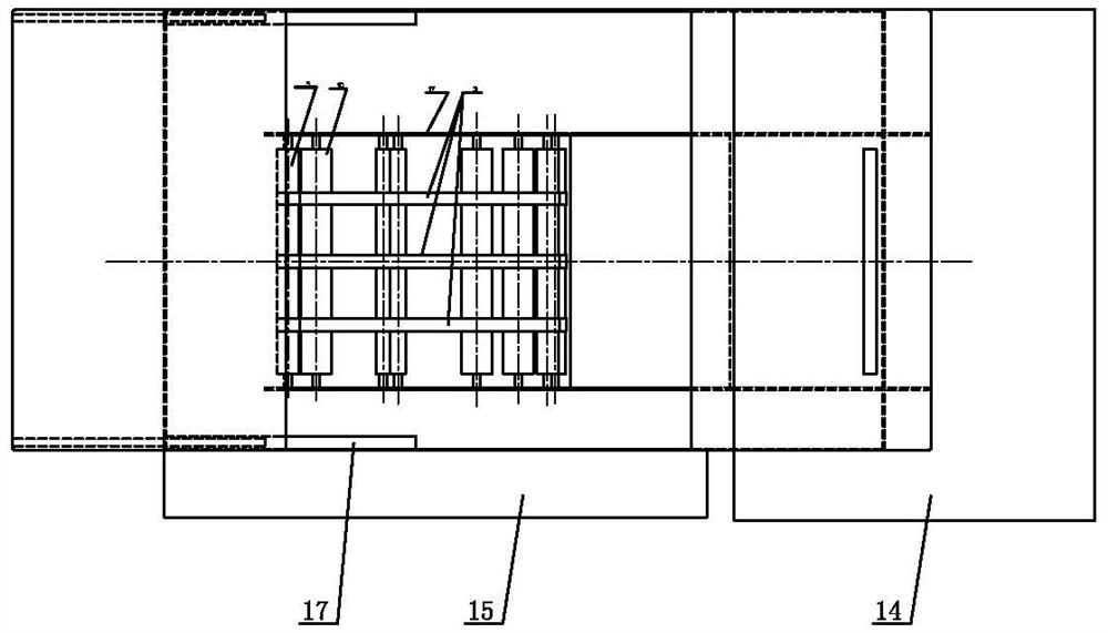 Medium-sized banknote sorting machine that can be extended up and down