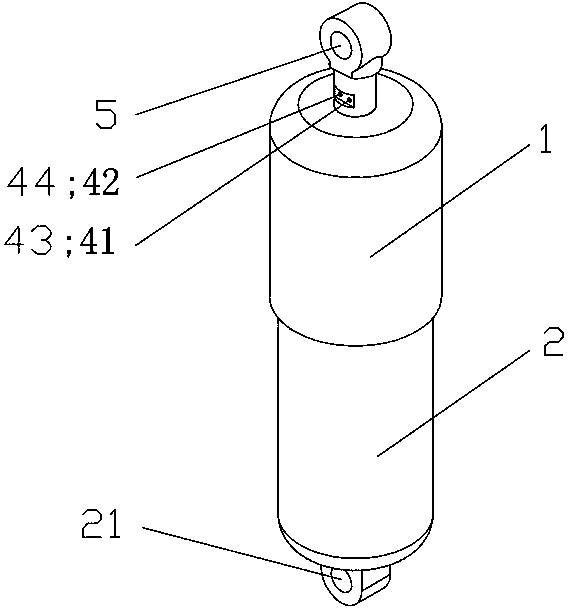 Energy feedback shock absorber