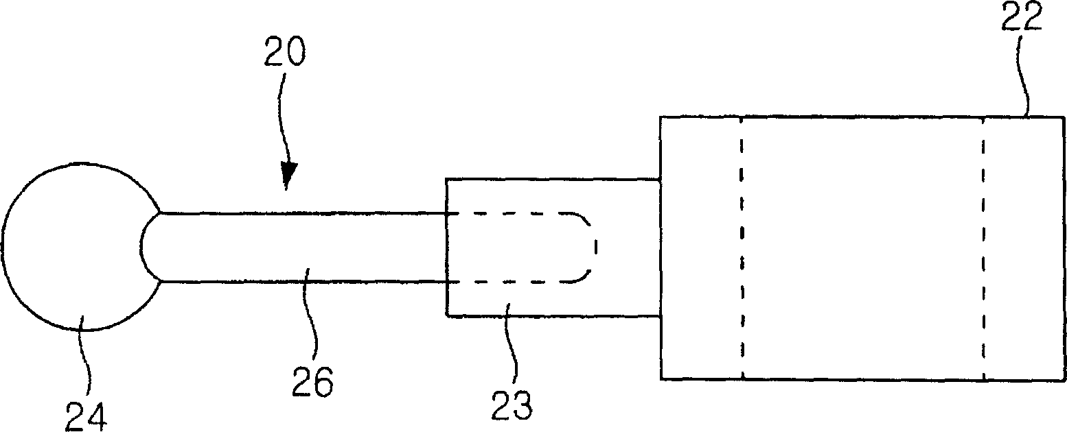 Link rod of closed compressor and its production