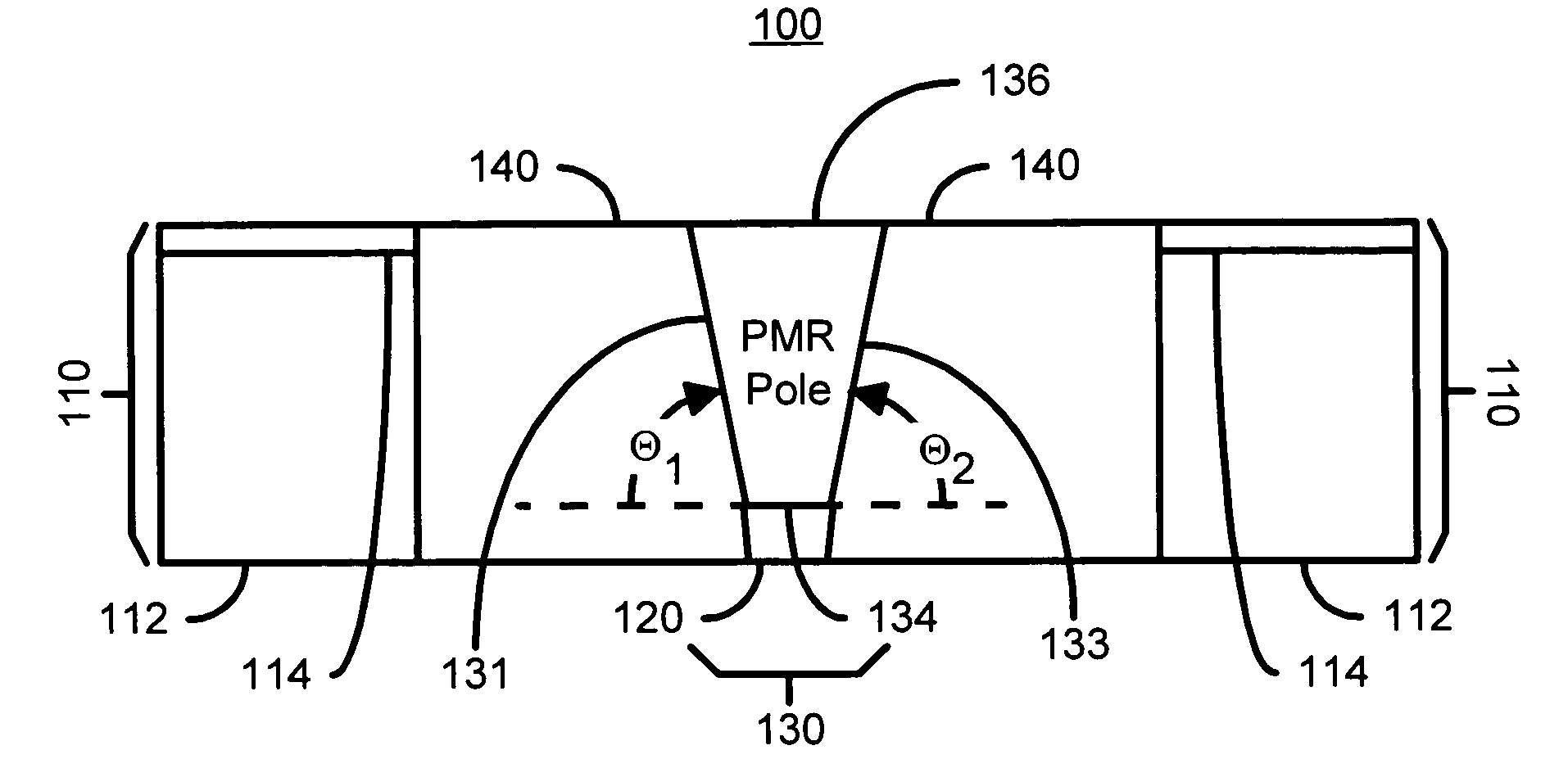 Method for manufacturing a perpendicular magnetic recording head