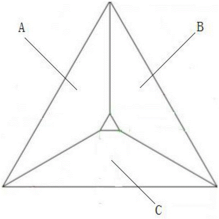 Calibration method for linear radar measurement system based on standard plane