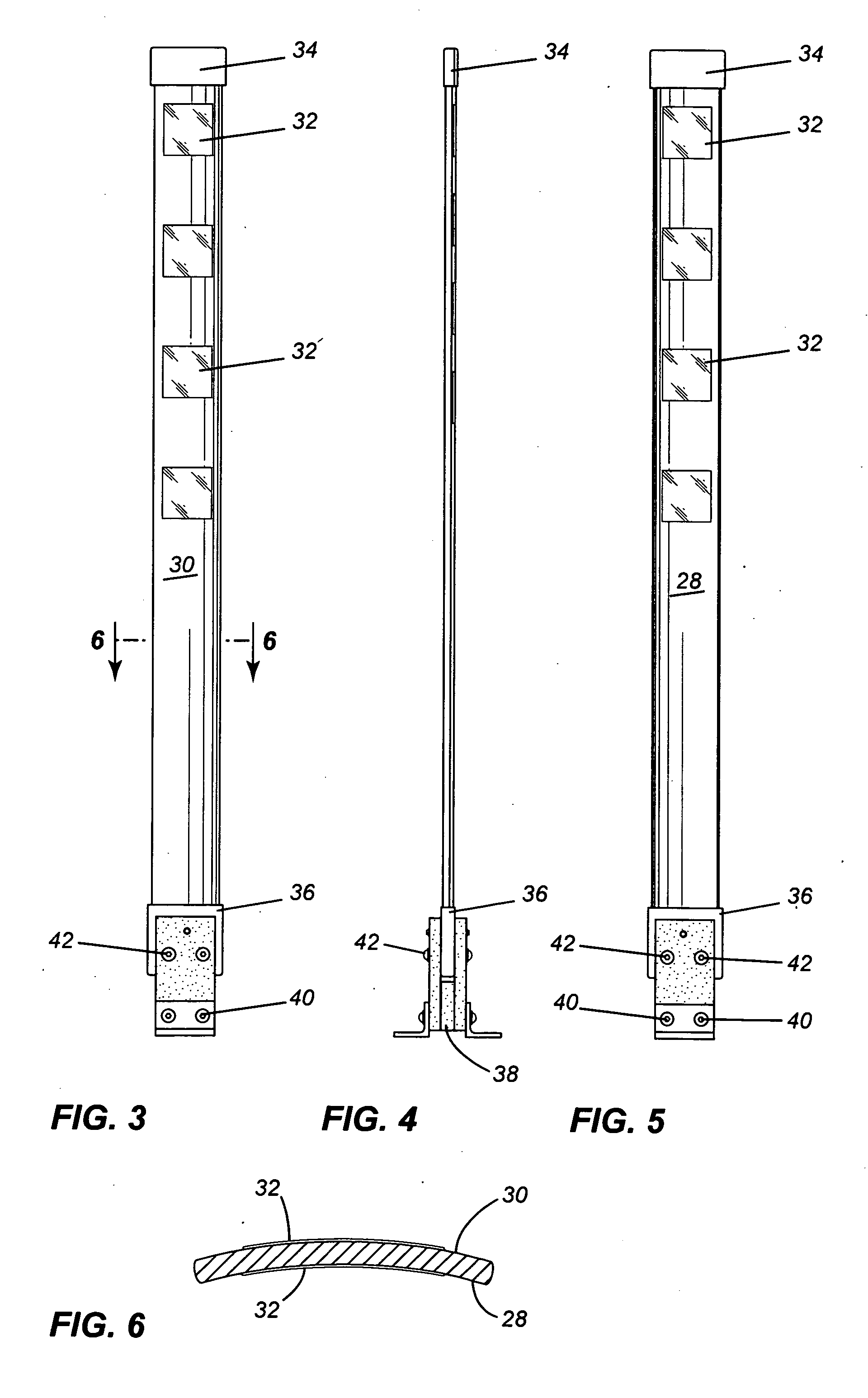 Flexible route marker