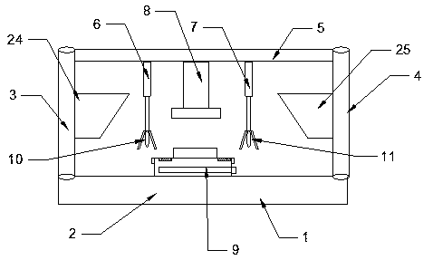 Metalwork cutting device