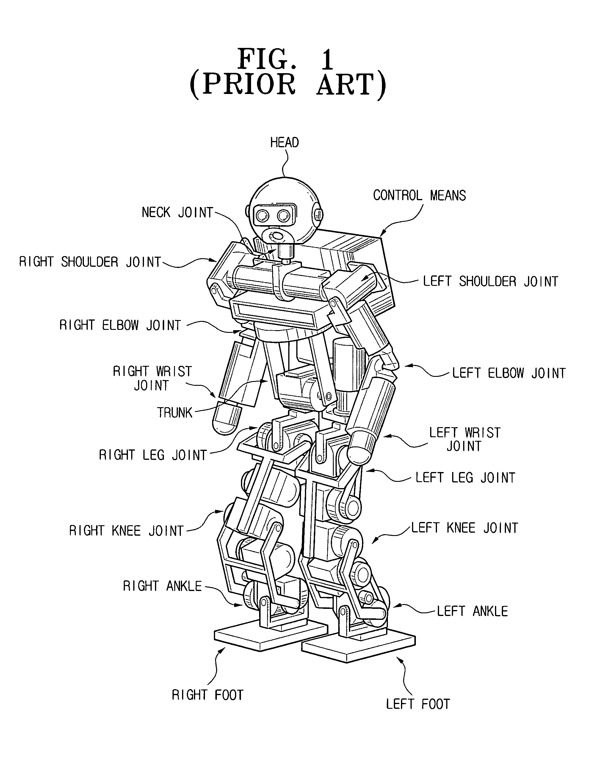 Ambulatory robot and method for controlling the same