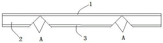 Easily assembled composite material box structure