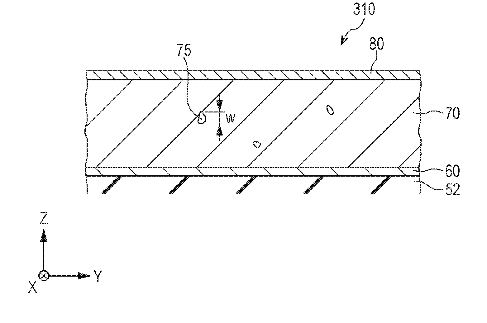 Piezoelectric element and piezoelectric element applied device