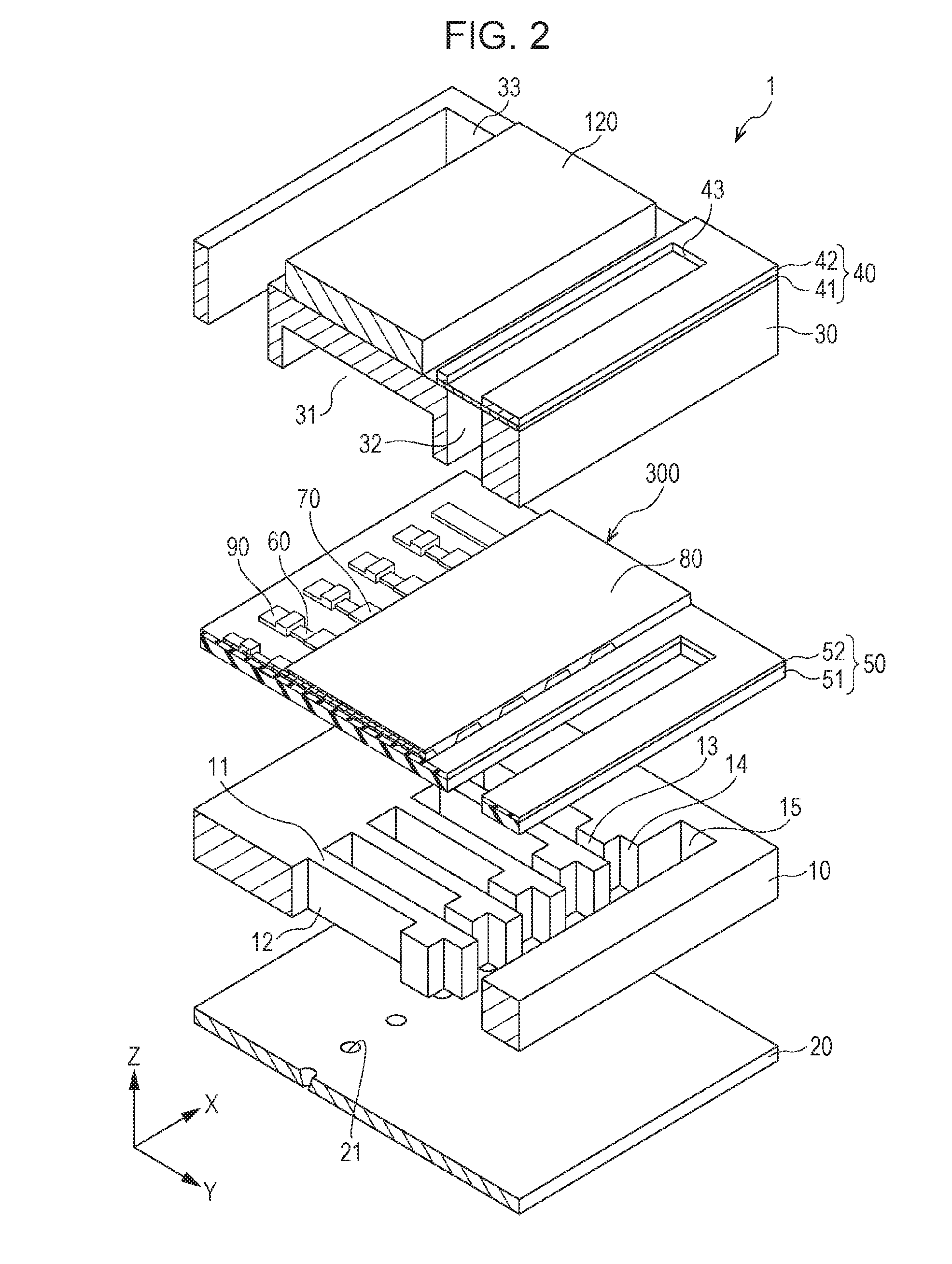 Piezoelectric element and piezoelectric element applied device