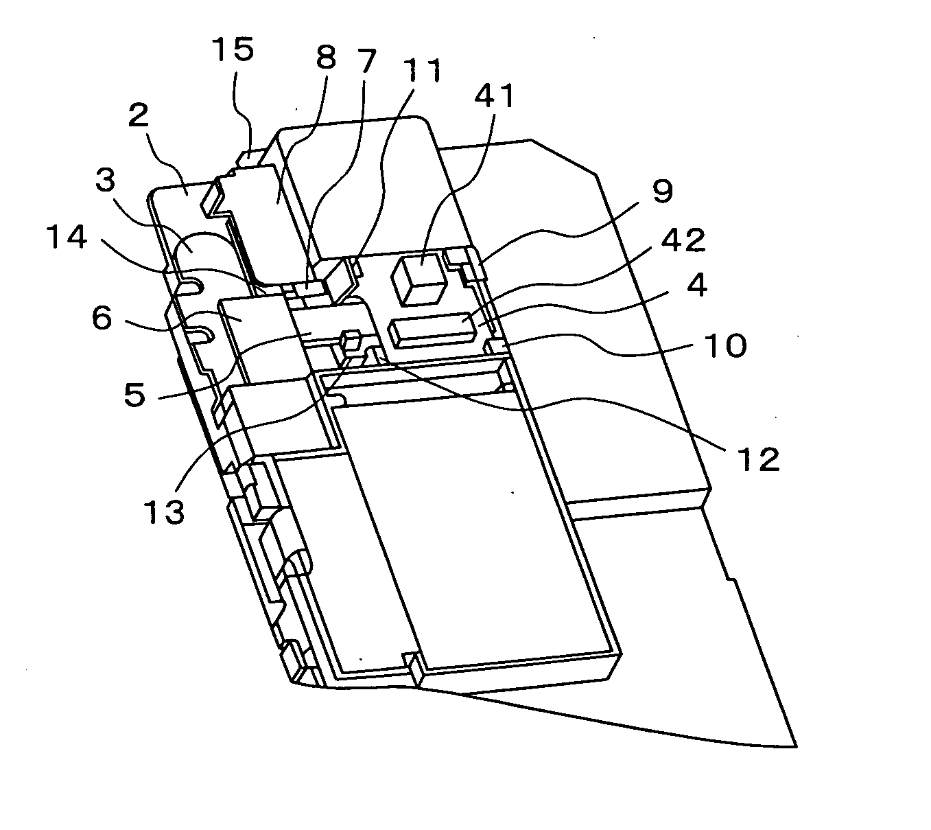 Flexible circuit board, electronic circuit device, and mobile communication terminal