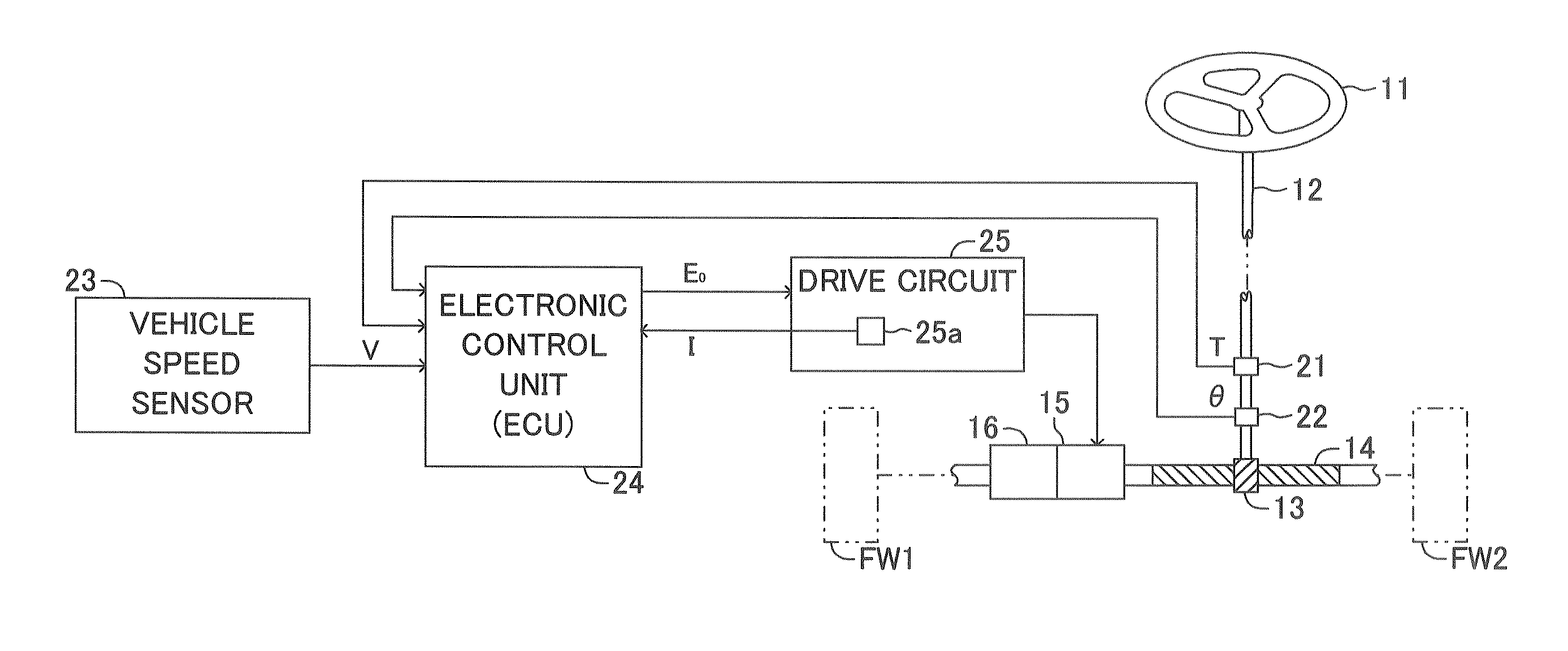 Steering assistance device for vehicle