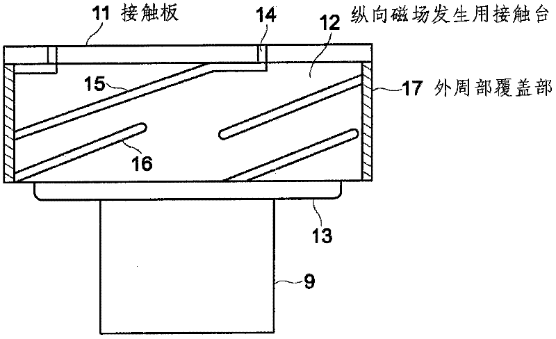 Electrode structure for vacuum circuit breaker