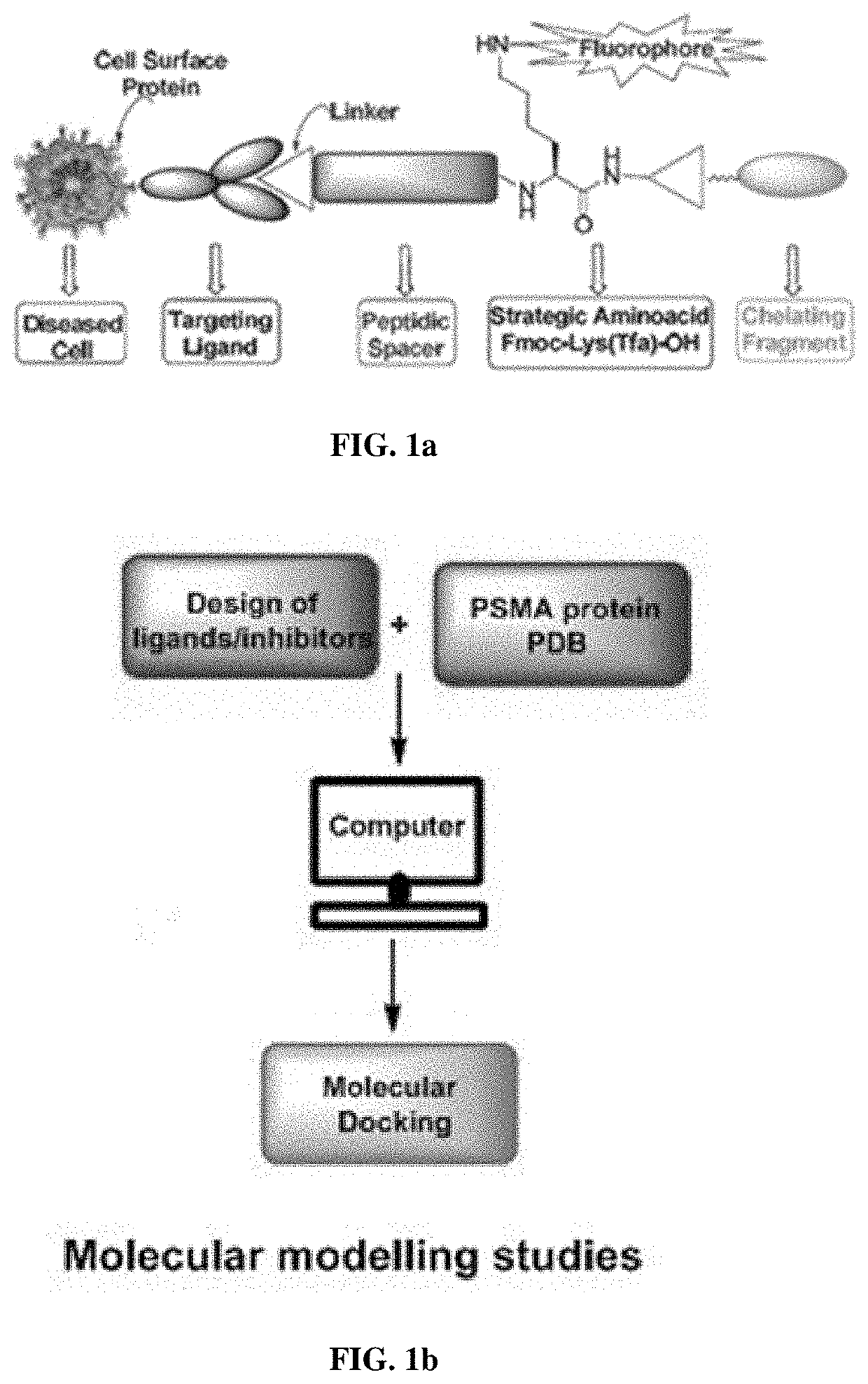 Small molecule inhibitors for early diagnosis of prostate specific membrane antigen cancers and neurodegenerative diseases