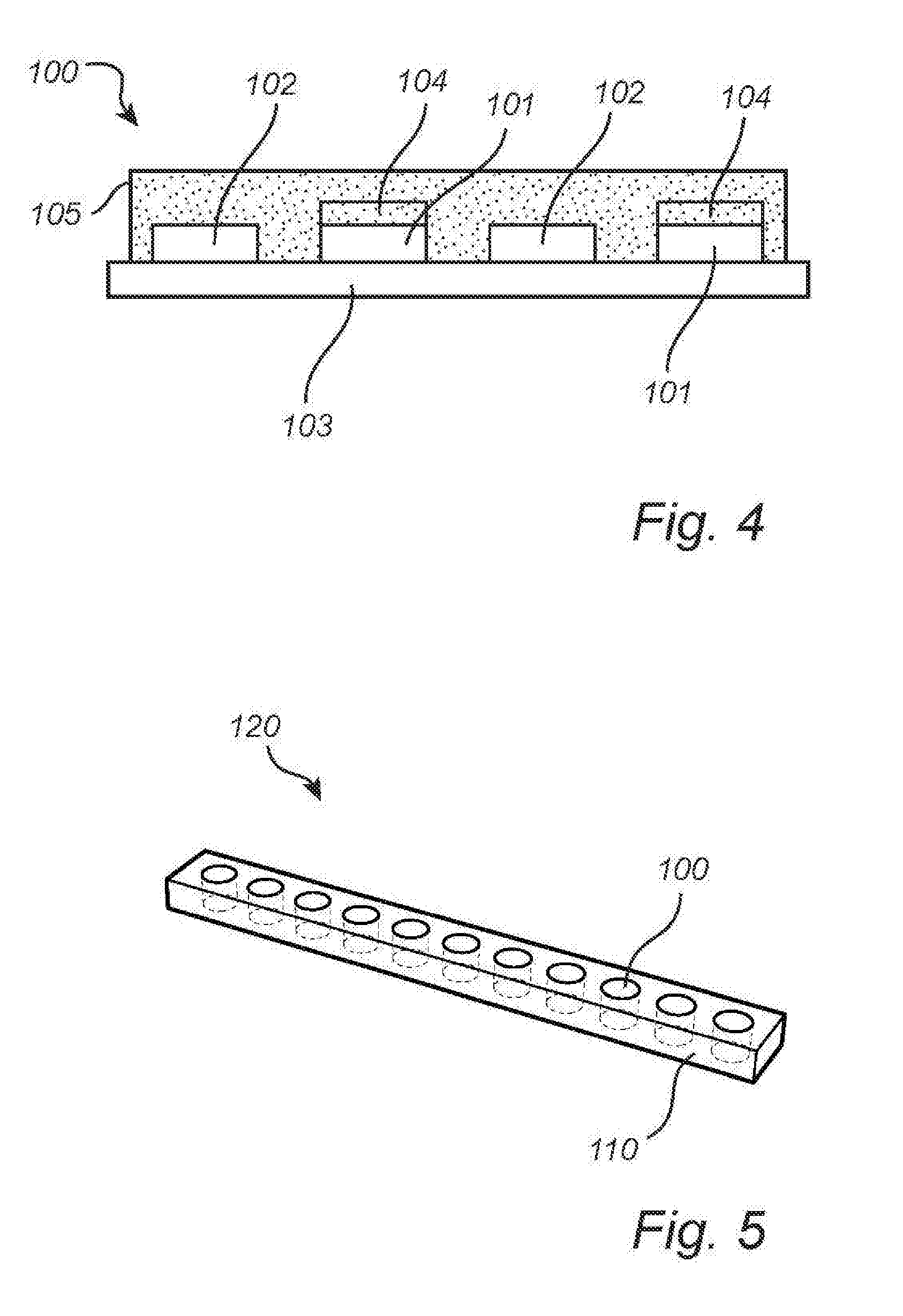 Light emitting arrangement with adapted output spectrum