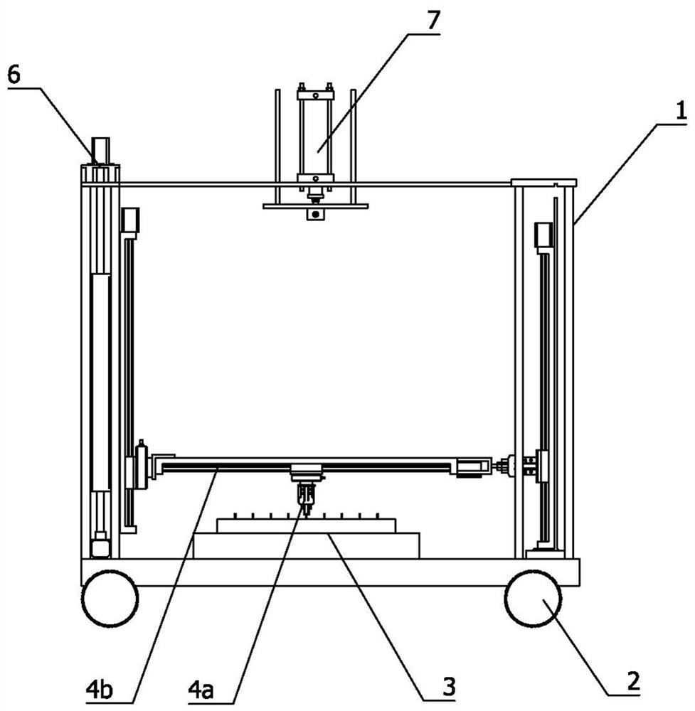 Switch cabinet remote operation and inspection device