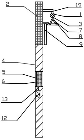 A device for automatically receiving parcels indoors and its control method