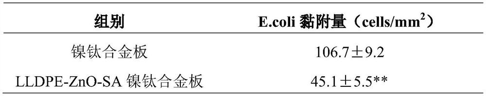 A composite coating nickel-titanium alloy material with superhydrophobic and oleophobic properties and its preparation method