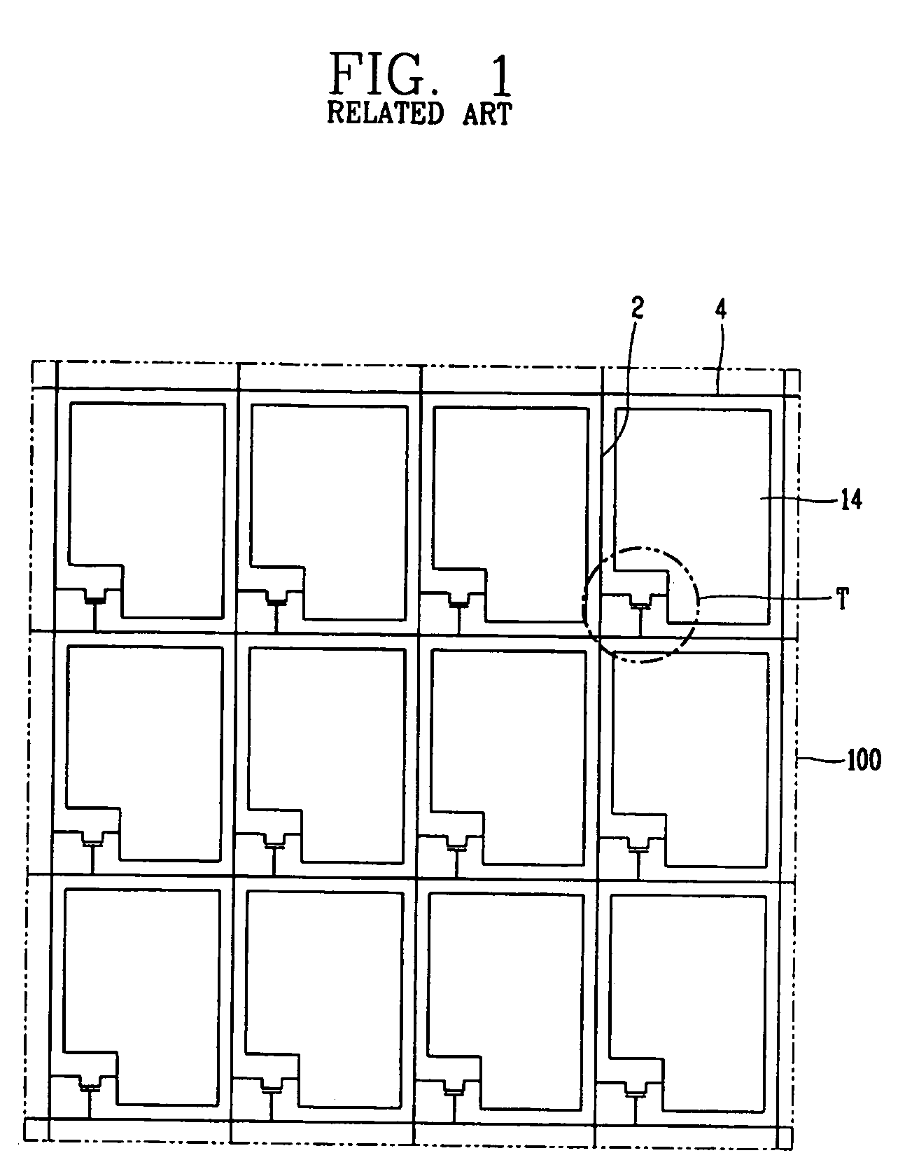 Liquid crystal display device having redundancy repair pattern and method of forming and using the same