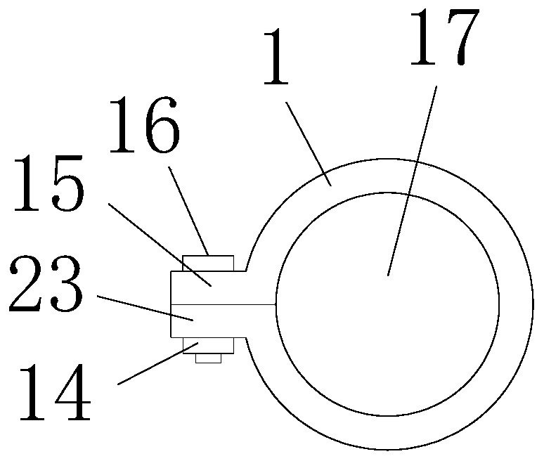 Hazardous gas leakage detection alarm device