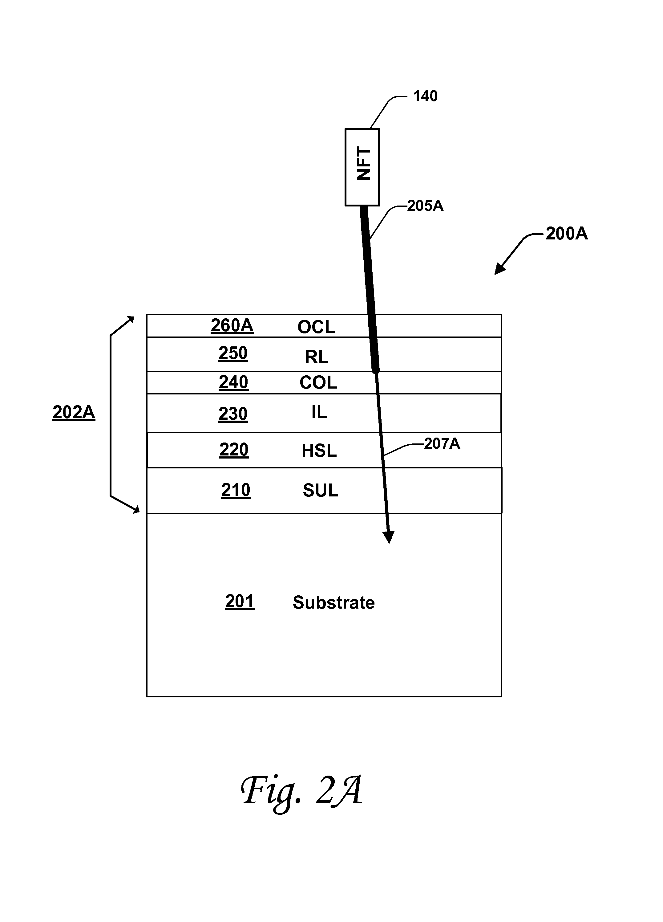 Absorption enhanced media for energy assisted magnetic recording