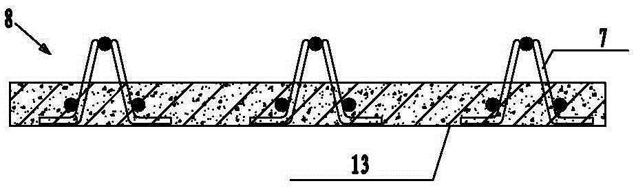 Embedded steel structure assembling residence