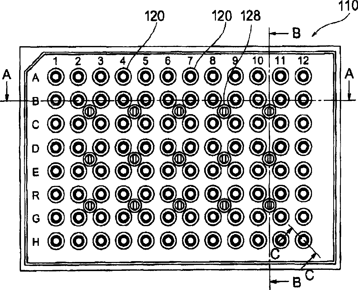 Filter-carrying micro plate