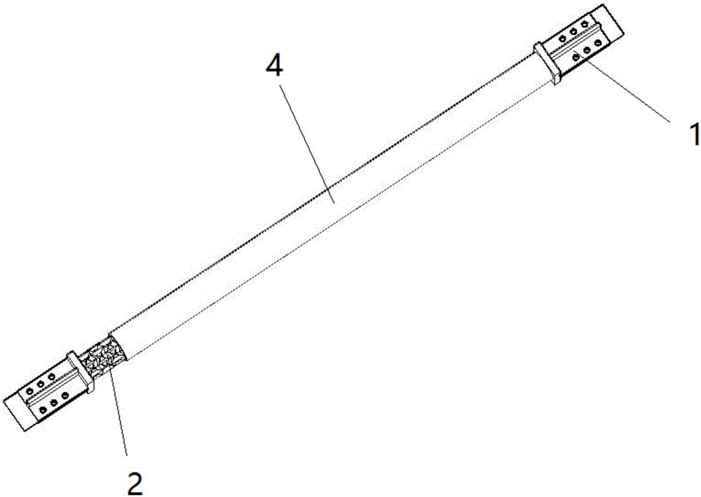 Sleeve buckling inducing support with length-variable double-layer indent-type inducing units