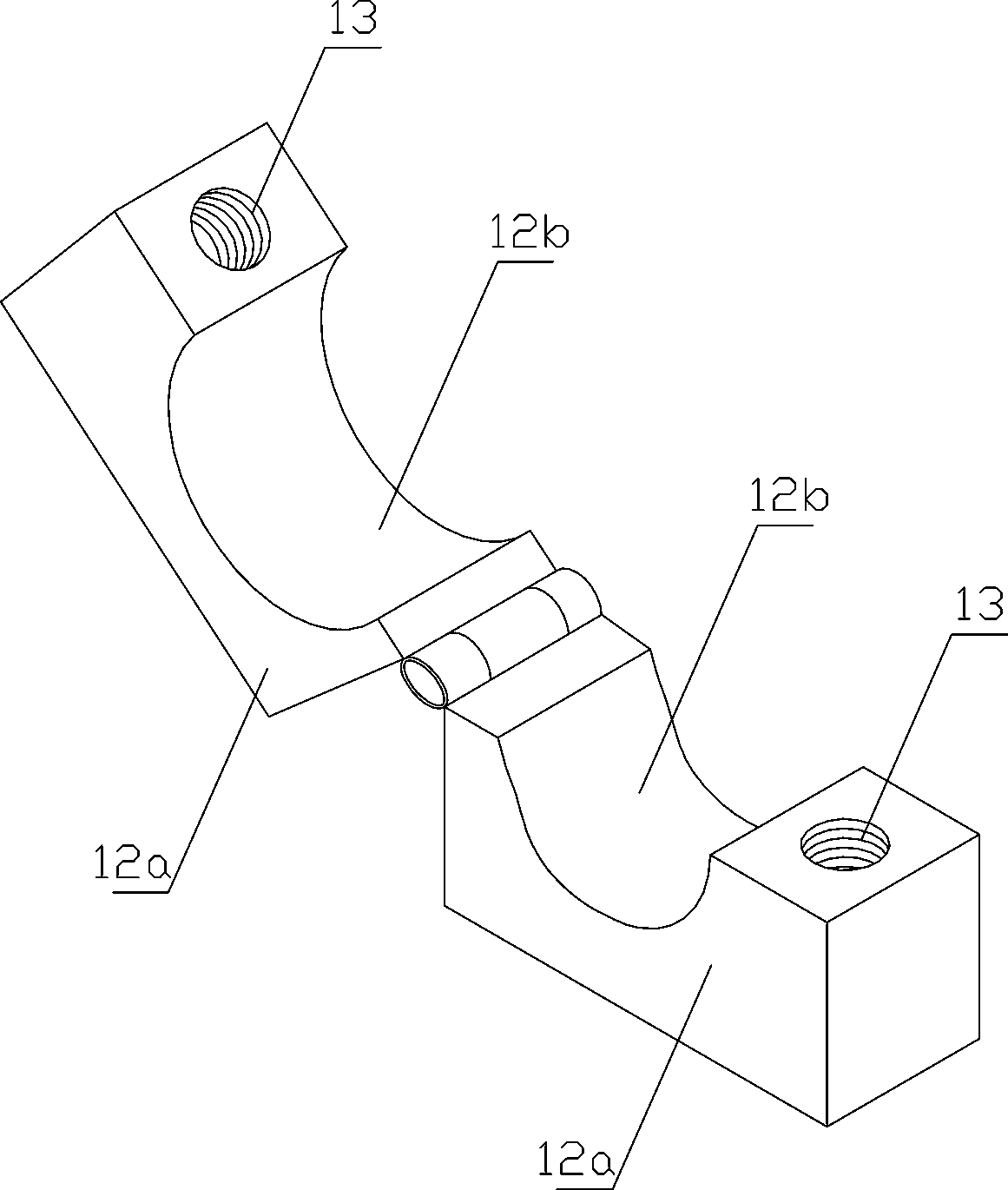 Discharging device of stainless steel strips or coils