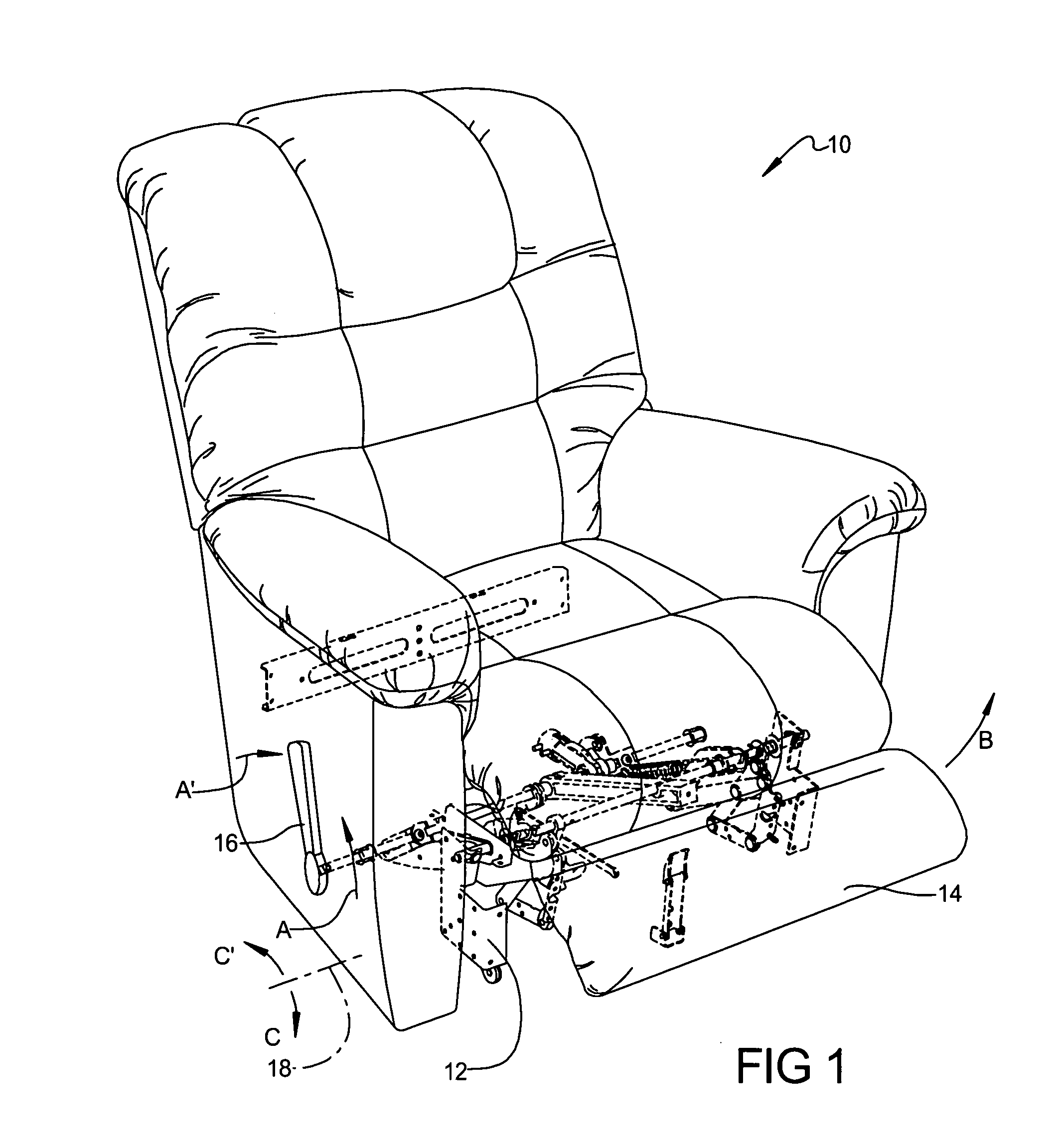 Foldable pawl and ratchet assembly