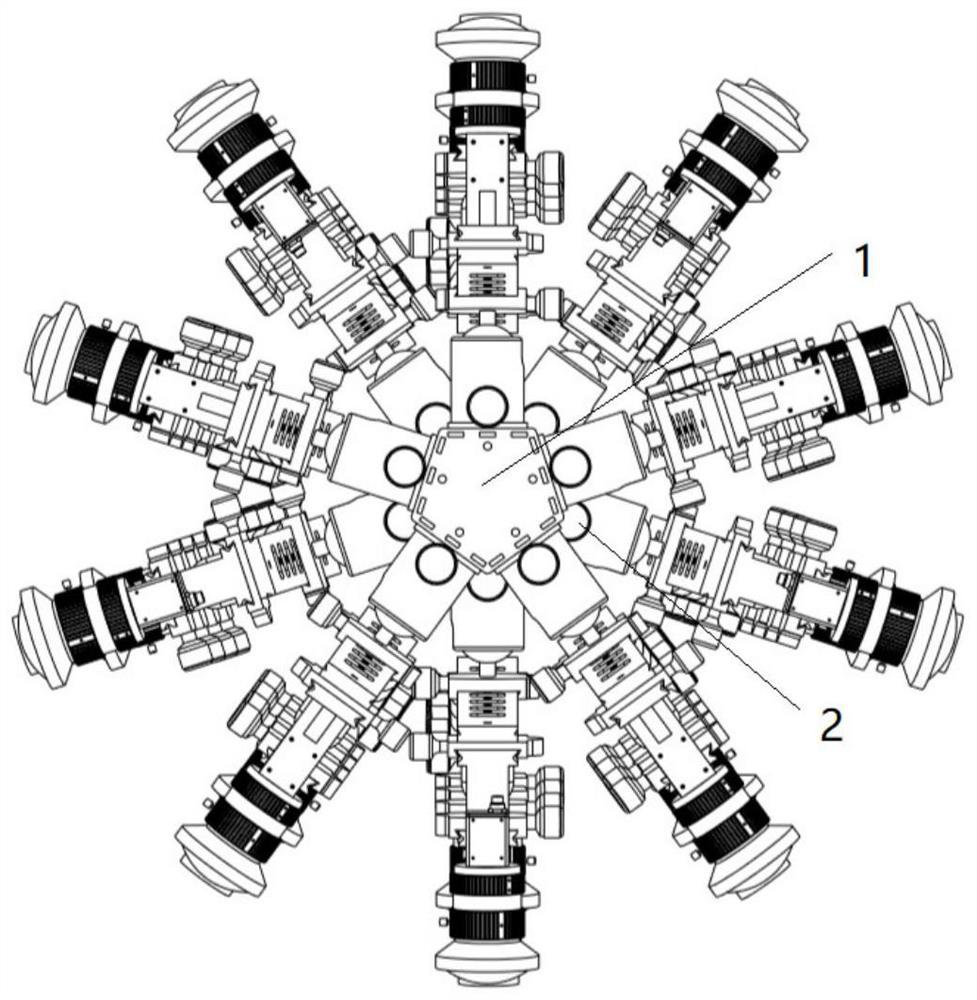 A Gigapixel Virtual Reality Video Acquisition Device, System and Method