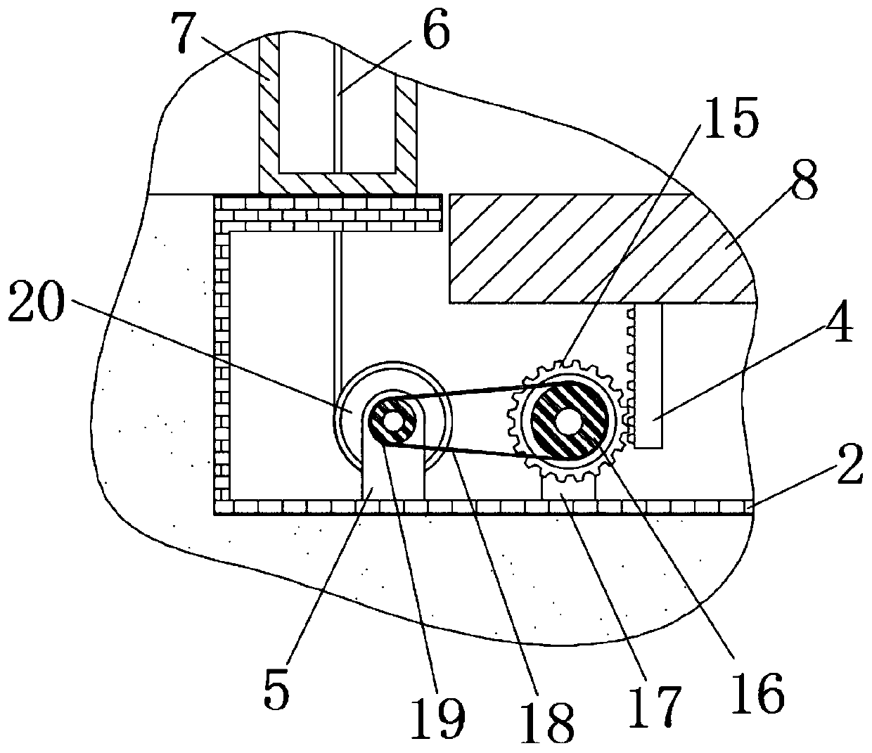 Automobile overload detecting device for bridge