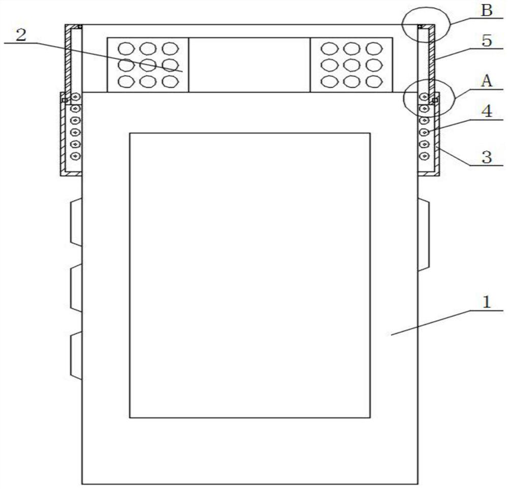 Roller type TTS recognition device with folding storage mechanism