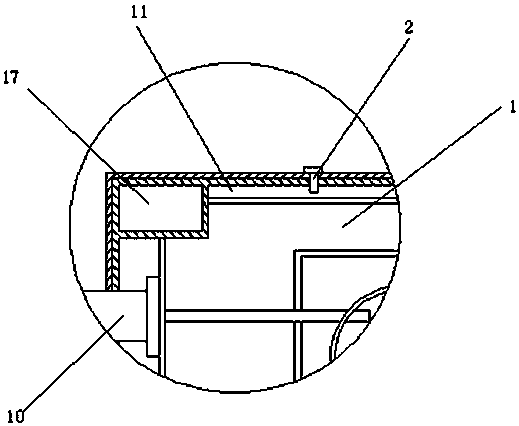 RF antenna with protection structure