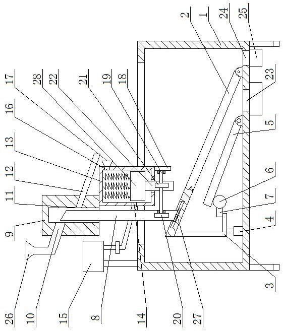 A catalyst sorting vibrating screen