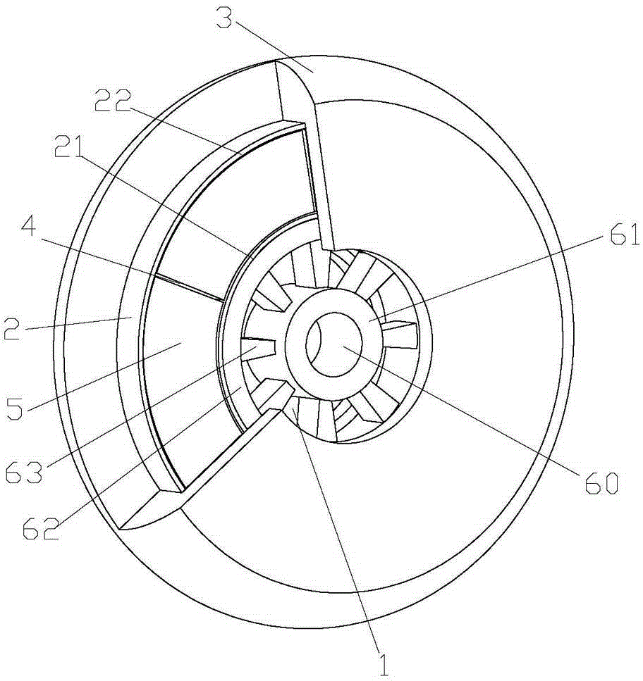 Magnetic massage wheel and massage mechanism