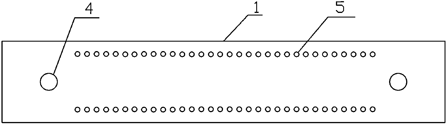 Static force load testing device for concrete beam