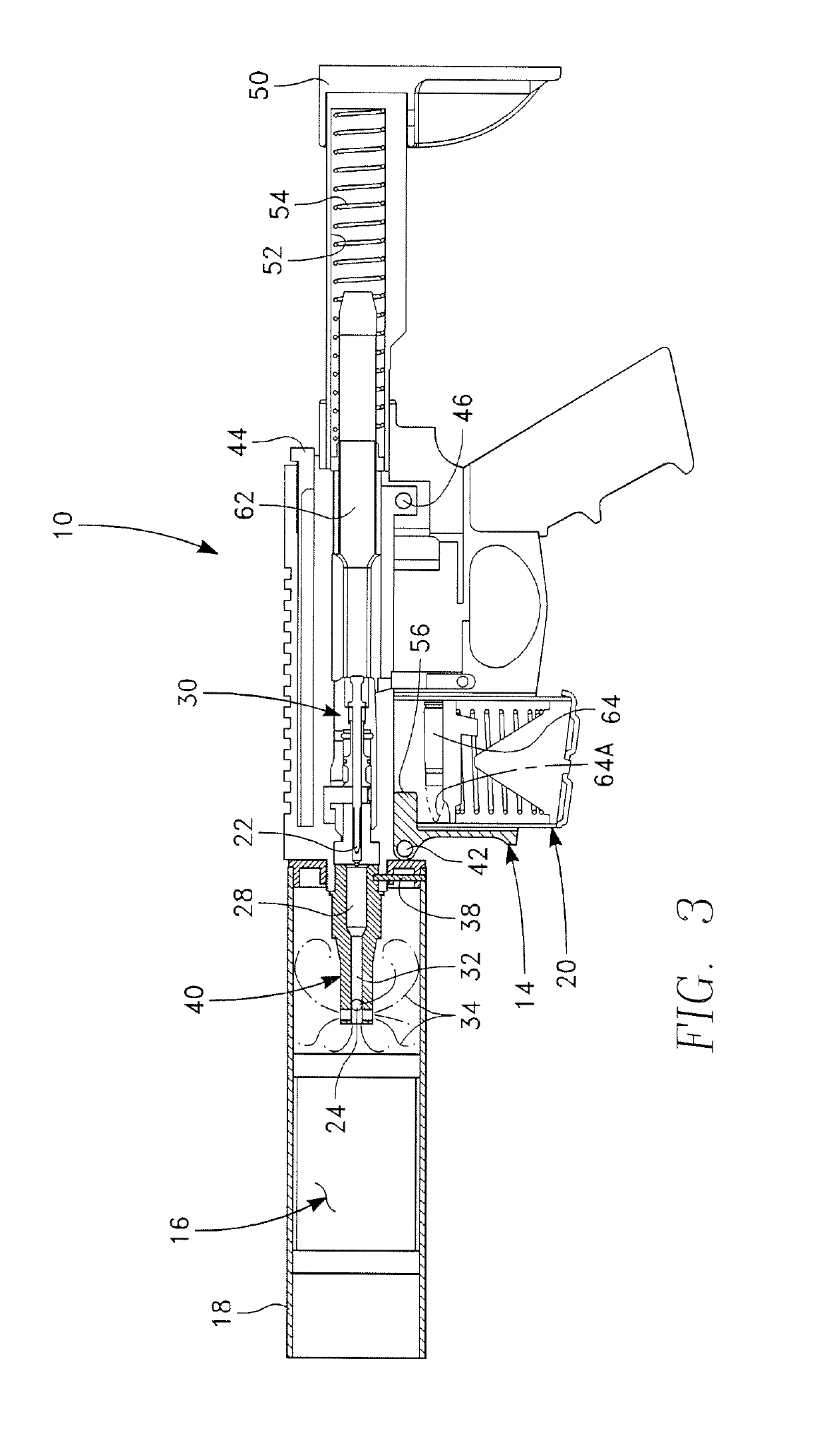 Fire starting flares launcher