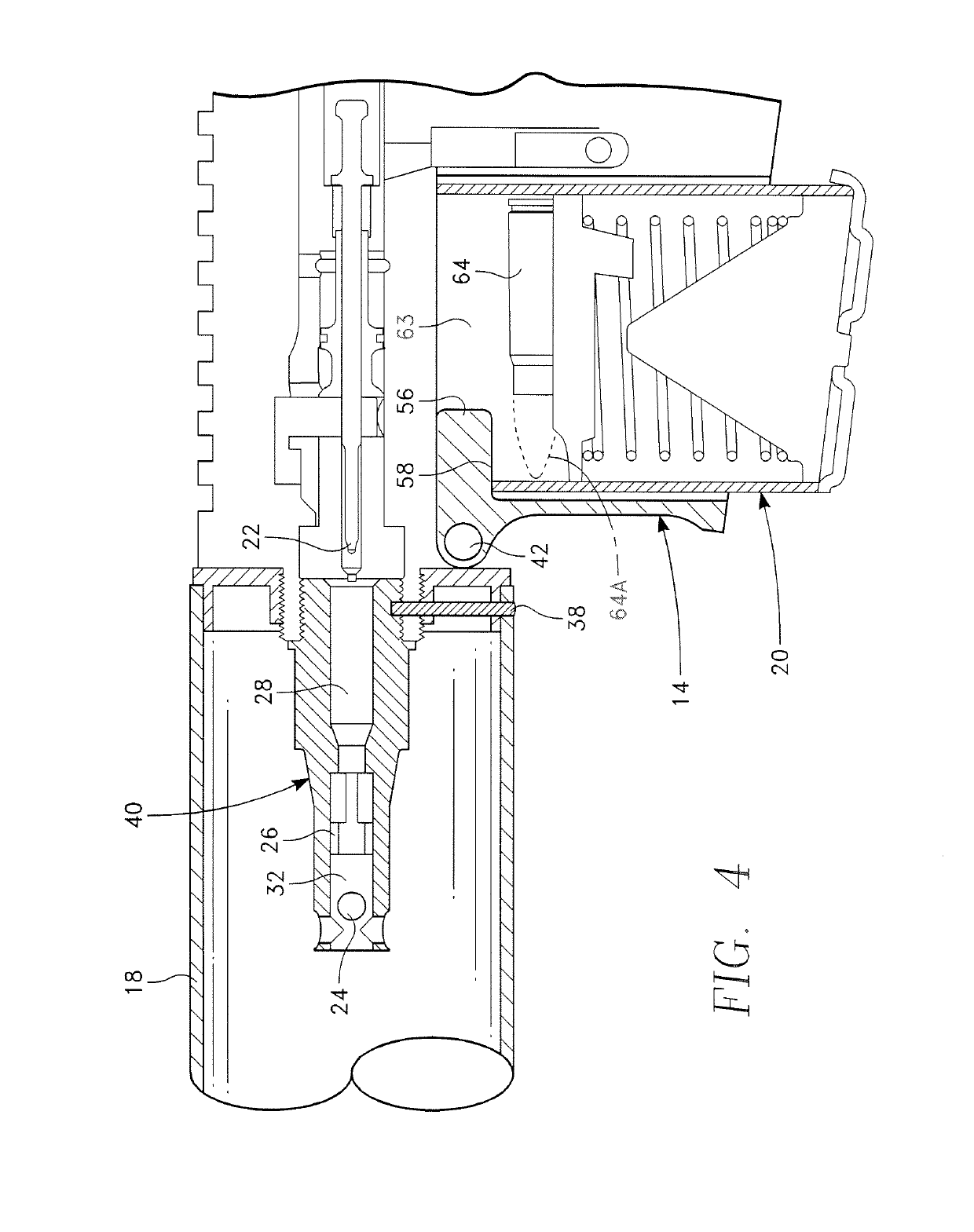 Fire starting flares launcher