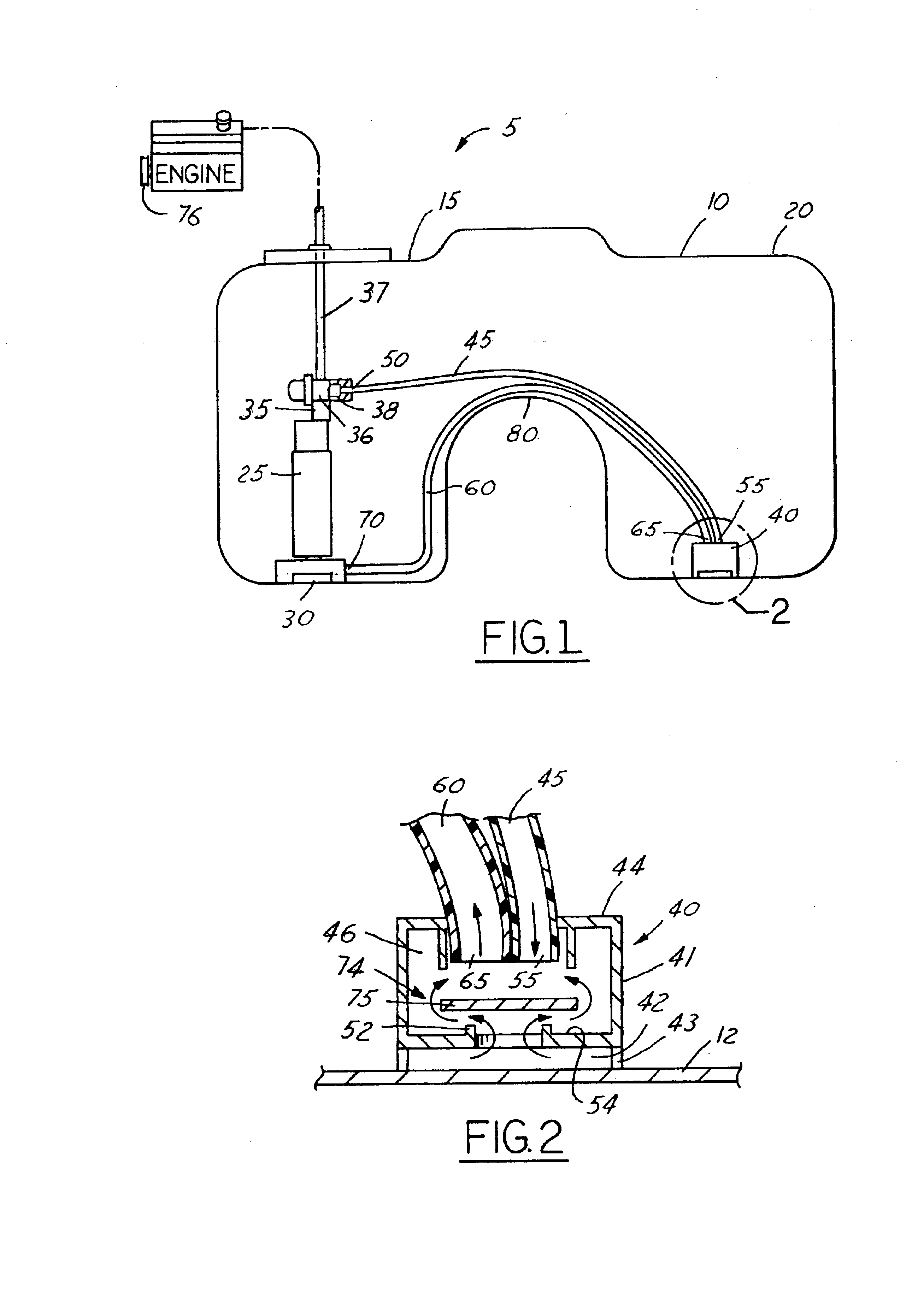 Saddle tank siphon primer