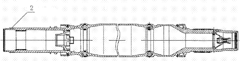 Assembling method for three-fulcrum bearing of aircraft engine