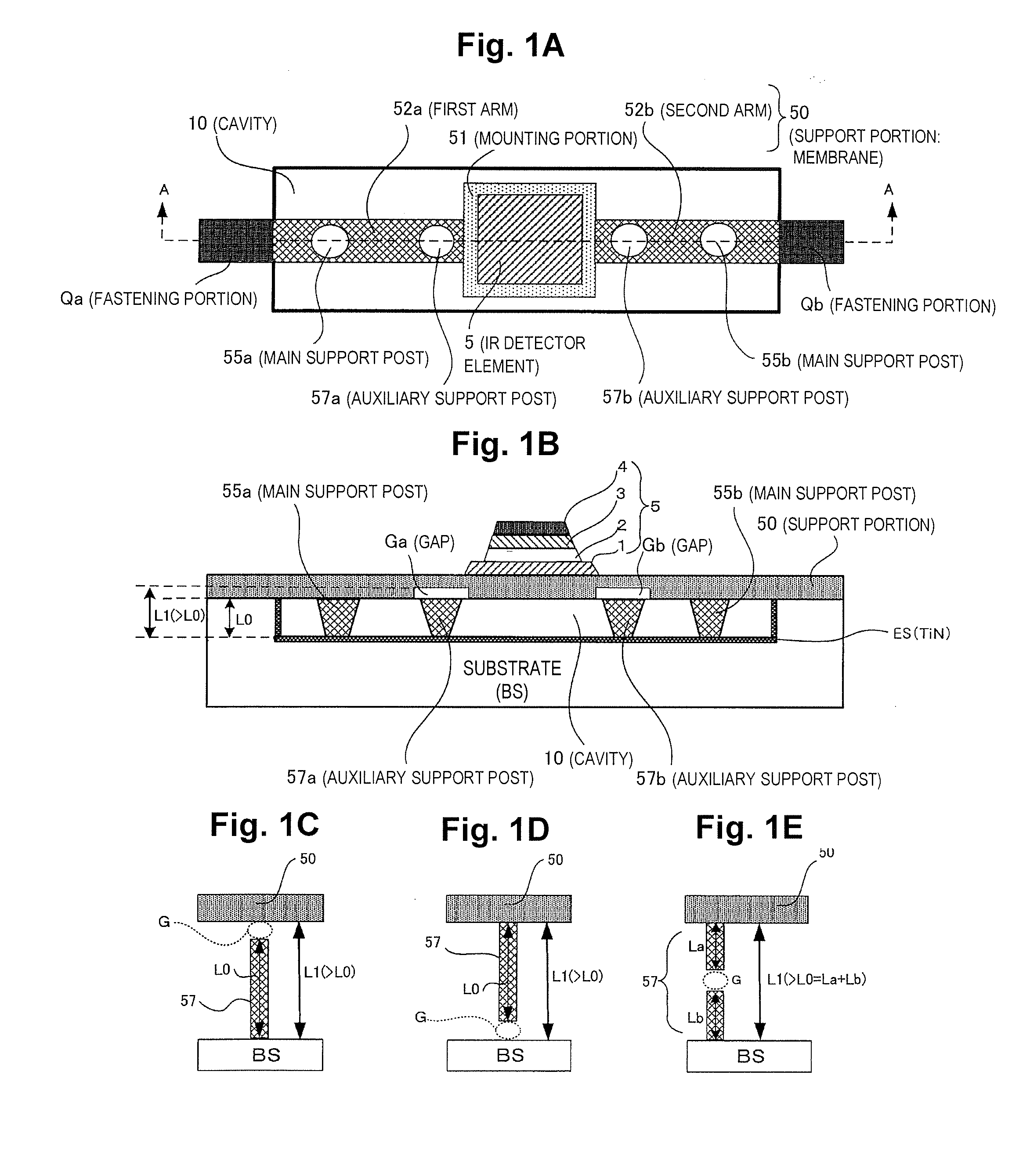 Thermal detector, thermal detector device, electronic instrument, and method of manufacturing thermal detector