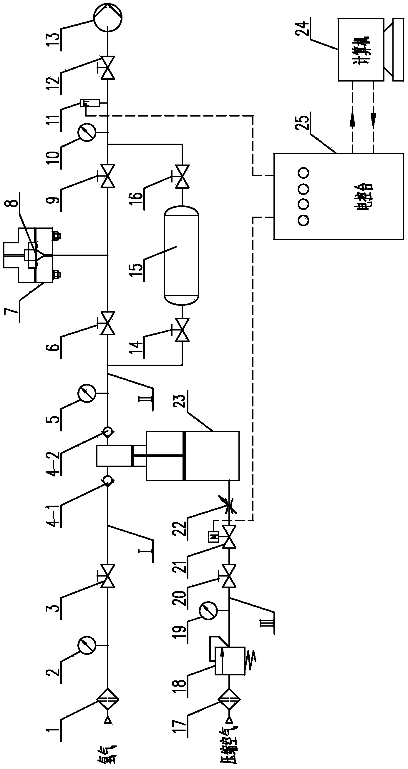 High-pressure hydrogen embrittlement structure test apparatus and test method thereof