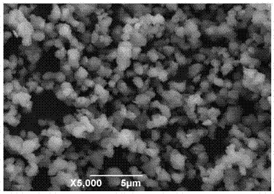 Preparation method of wide potential window negative electrode material of lithium ion battery