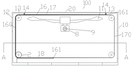 Passenger car air conditioning system and heat-radiating fan device applied by same