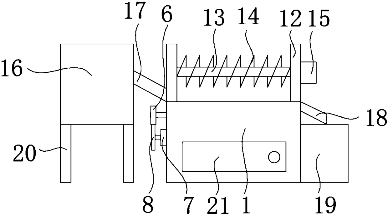 Movable recovery device for marinade of embryonated eggs